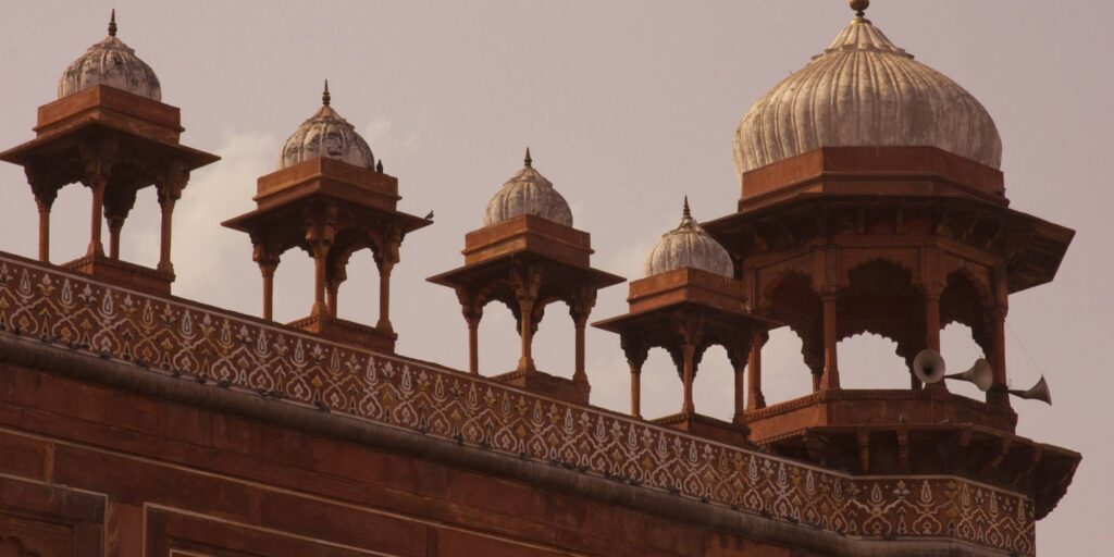 Jama Masjid Agra Banner